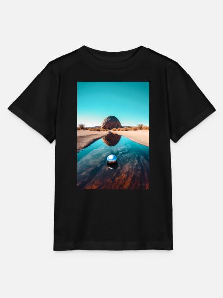Rund - Stanley/Stella Kinder T-Shirt MINI CREATOR - Schwarz