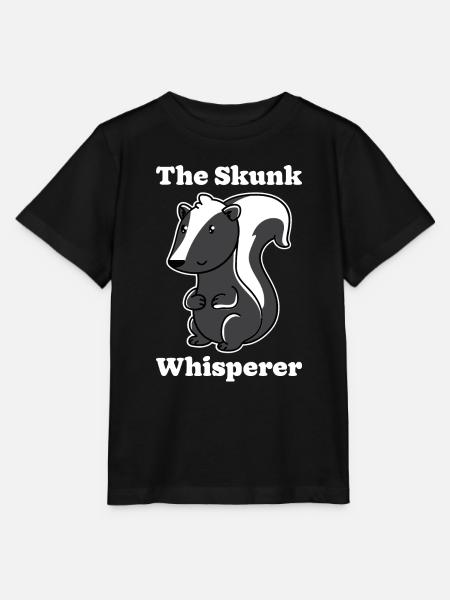 Stinktierflüsterer - Stanley/Stella Kinder T-Shirt MINI CREATOR - Schwarz