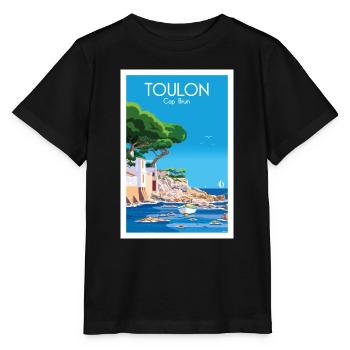 TOULON CAP BRUN - Stanley/Stella Kinder T-Shirt MINI CREATOR  - Schwarz - Vorne - Mikhail (115cm)