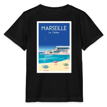 MARSEILLE THE CATALANS - Stanley/Stella MINI CREATOR Kids’ T-Shirt - black - Front - Mikhail (115cm)