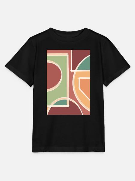 Herbstfarben - Stanley/Stella Kinder T-Shirt MINI CREATOR  - Schwarz