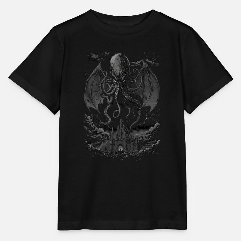 Cthulhu-Albtraum - Stanley/Stella Kinder T-Shirt MINI CREATOR  - Schwarz