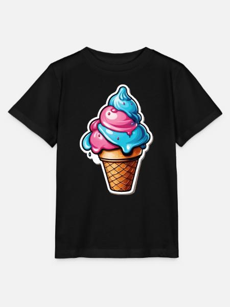 Eis - Stanley/Stella Kinder T-Shirt MINI CREATOR - Schwarz
