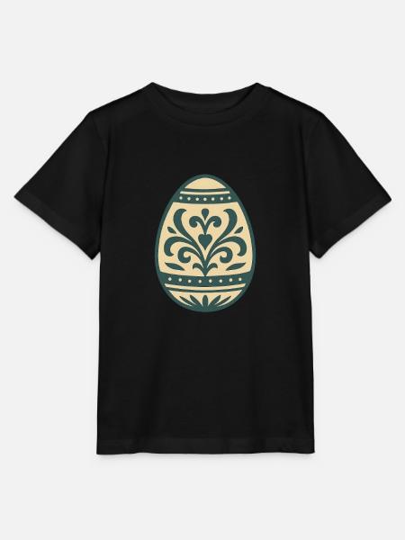 Osterei für das Osterfest - Stanley/Stella Kinder T-Shirt MINI CREATOR - Schwarz