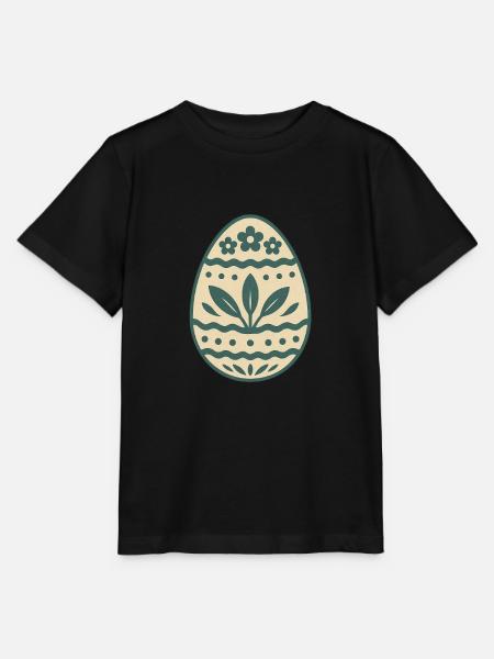 Osterei für das Osterfest - Stanley/Stella Kinder T-Shirt MINI CREATOR - Schwarz