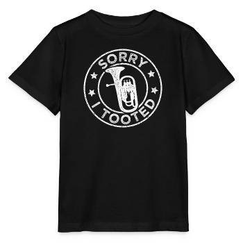 Euphonium Wind Music Euphonist Orchestra Musicians - Stanley/Stella MINI CREATOR Kids’ T-Shirt - black - Front - Mikhail (115cm)