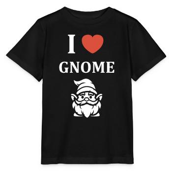Ich liebe Gnome - Stanley/Stella Kinder T-Shirt MINI CREATOR  - Schwarz - Vorne - Mikhail (115cm)