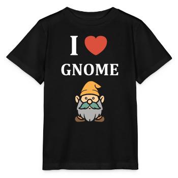 Ich liebe Gnome - Stanley/Stella Kinder T-Shirt MINI CREATOR  - Schwarz - Vorne - Mikhail (115cm)