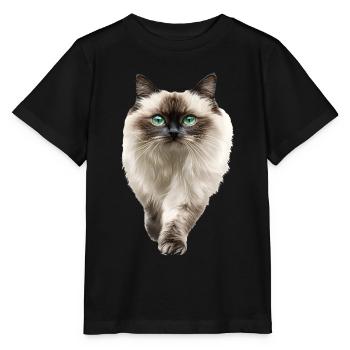 Himalaya - Stanley/Stella Kinder T-Shirt MINI CREATOR  - Schwarz - Vorne - Mikhail (115cm)