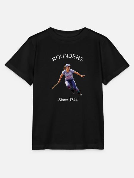 ROUNDERS, BALL GAME, SPORT - Stanley/Stella MINI CREATOR Kids’ T-Shirt - black