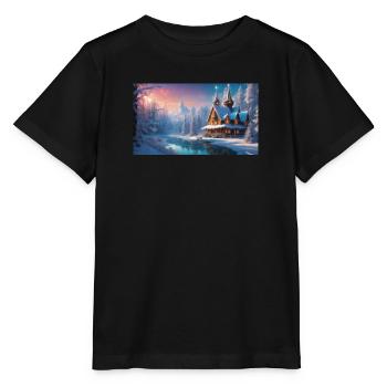 Hiver - T-shirt bio MINI CREATOR Stanley/Stella Enfant - noir - Devant - Mikhail (115cm)