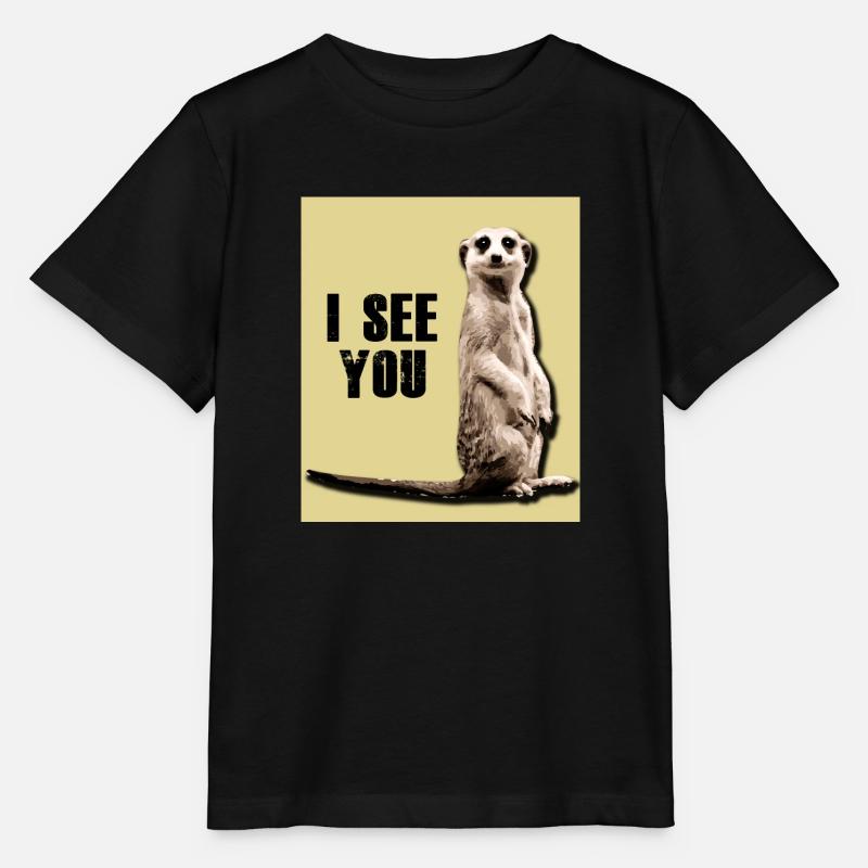 Suricate Tshirt et accessoires - T-shirt bio MINI CREATOR Stanley/Stella Enfant - noir