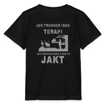 Ich muss nur auf die Jagd gehen - Stanley/Stella Kinder T-Shirt MINI CREATOR  - Schwarz - Vorne - Mikhail (115cm)