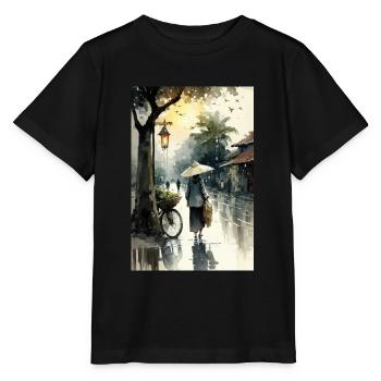 Vietnam - T-shirt bio MINI CREATOR Stanley/Stella Enfant - noir - Devant - Mikhail (115cm)