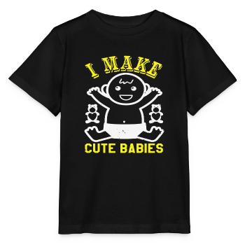 Father's Day dad dad dad dad dad dad dad - Stanley/Stella MINI CREATOR Kids’ T-Shirt - black - Front - Mikhail (115cm)