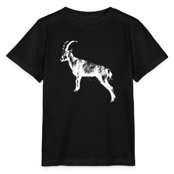 Capricorne - T-shirt bio MINI CREATOR Stanley/Stella Enfant - noir - Devant - Mikhail (115cm)