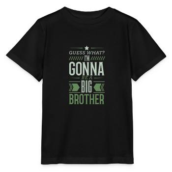 Older brother - Stanley/Stella MINI CREATOR Kids’ T-Shirt - black - Front - Mikhail (115cm)