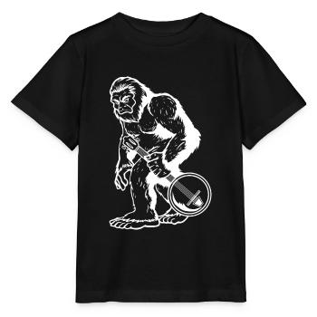 Banjo bluegrass - Stanley/Stella MINI CREATOR Kids’ T-Shirt - black - Front - Mikhail (115cm)