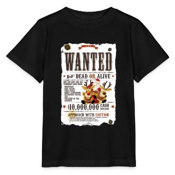 Père Noël recherché par l’autorité de Noël - T-shirt bio MINI CREATOR Stanley/Stella Enfant - noir - Devant - Mikhail (115cm)