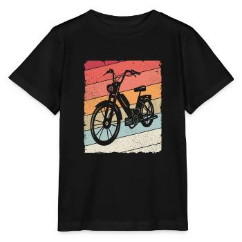 Moped Moped Moped Driver Mokick - Stanley/Stella MINI CREATOR Kids’ T-Shirt - black - Front - Mikhail (115cm)