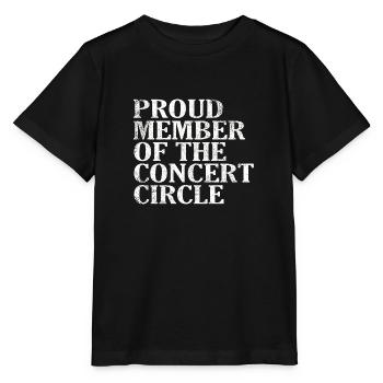 Proud Member of the Concert Circle - Stanley/Stella MINI CREATOR Kids’ T-Shirt - black - Front - Mikhail (115cm)