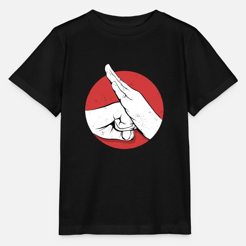 Kung Fu - Stanley/Stella Kinder T-Shirt MINI CREATOR  - Schwarz