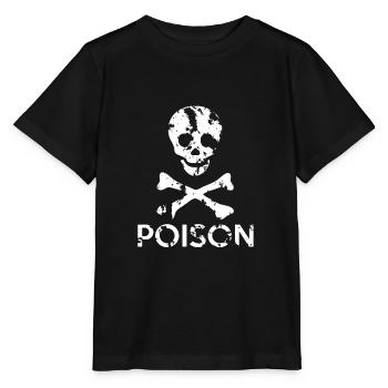 Grunge Warnzeichen – Gift - Stanley/Stella Kinder T-Shirt MINI CREATOR  - Schwarz - Vorne - Mikhail (115cm)