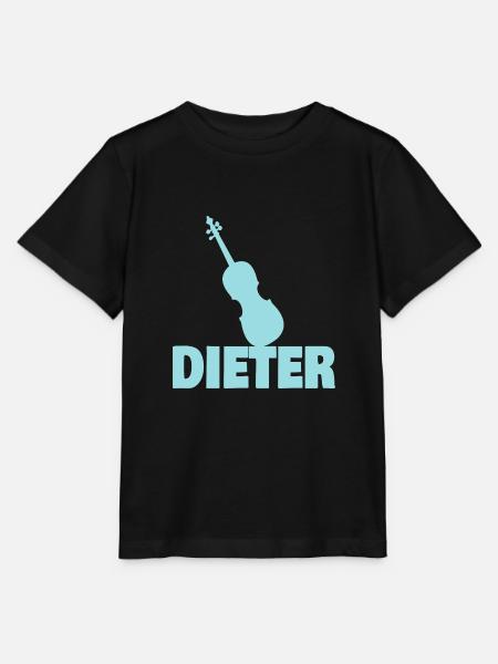Bratsche Dieter - Stanley/Stella Kinder T-Shirt MINI CREATOR - Schwarz