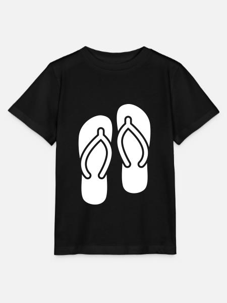 Badelatschen icon - Stanley/Stella Kinder T-Shirt MINI CREATOR  - Schwarz