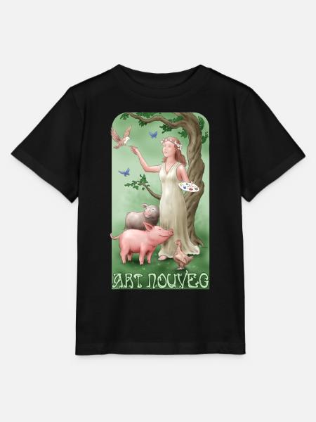 Art Nouveg - Stanley/Stella Kinder T-Shirt MINI CREATOR - Schwarz