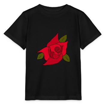 Saint-Valentin, Saint-Valentin, Saint-Valentin - T-shirt bio MINI CREATOR Stanley/Stella Enfant - noir - Devant - Mikhail (115cm)