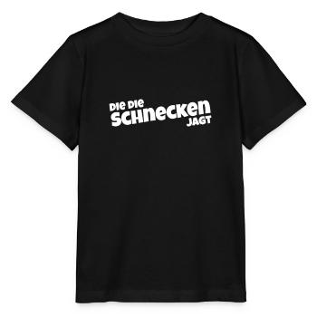 die die Schnecken jagt - Stanley/Stella Kinder T-Shirt MINI CREATOR  - Schwarz - Vorne - Mikhail (115cm)