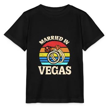 Verheiratet in Vegas - Stanley/Stella Kinder T-Shirt MINI CREATOR  - Schwarz - Vorne - Mikhail (115cm)
