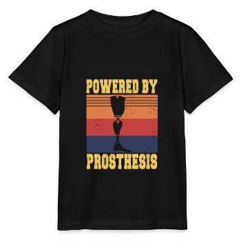 Propulsé par la prothèse - T-shirt bio MINI CREATOR Stanley/Stella Enfant - noir - Devant - Mikhail (115cm)