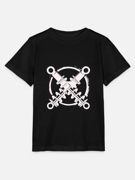 Werkstatt - Schraubendreher Schrauber Bastler - Stanley/Stella Kinder T-Shirt MINI CREATOR - Schwarz