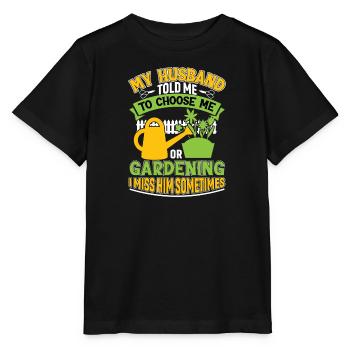 Gärtner Obstgarten Hobbygärtner Geschenk Garten - Stanley/Stella Kinder T-Shirt MINI CREATOR  - Schwarz - Vorne - Mikhail (115cm)