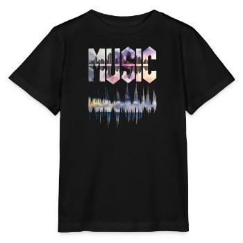 Vinyl Musiker Retro Musik Vinyl Vintage Musizieren - Stanley/Stella Kinder T-Shirt MINI CREATOR  - Schwarz - Vorne - Mikhail (115cm)