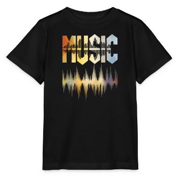 Vinyl Musiker Retro Musik Vinyl Vintage Musizieren - Stanley/Stella Kinder T-Shirt MINI CREATOR  - Schwarz - Vorne - Mikhail (115cm)