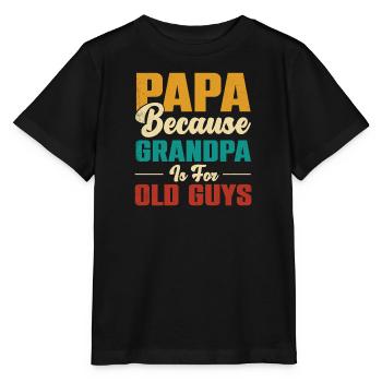 Bester Opa Der Welt - Stanley/Stella Kinder T-Shirt MINI CREATOR  - Schwarz - Vorne - Mikhail (115cm)