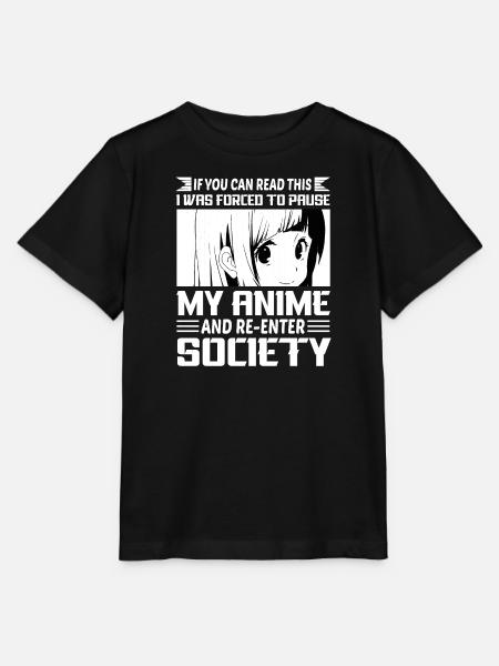 Anime Ramen Sketch Anime Ramen Cadeau - T-shirt bio MINI CREATOR Stanley/Stella Enfant - noir