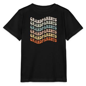 Parents Grands-parents Parentalité Grossesse grand-mère - T-shirt bio MINI CREATOR Stanley/Stella Enfant - noir - Devant - Mikhail (115cm)