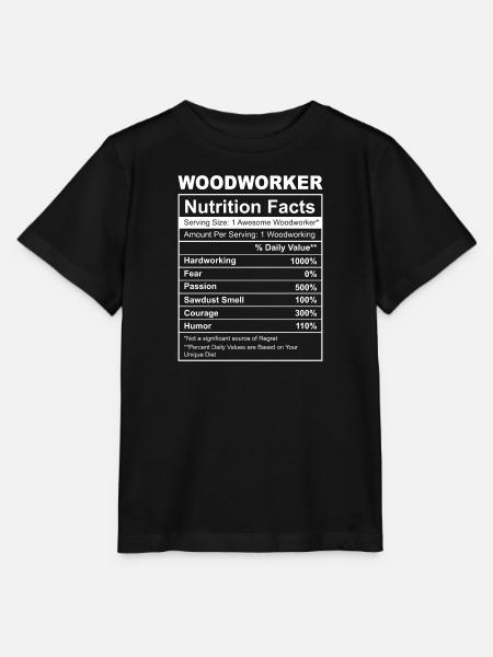 Houten Kettingzaag Houthakkers Houtbewerker Klimmen - Stanley/Stella Kinder-T-shirt MINI CREATOR  - zwart
