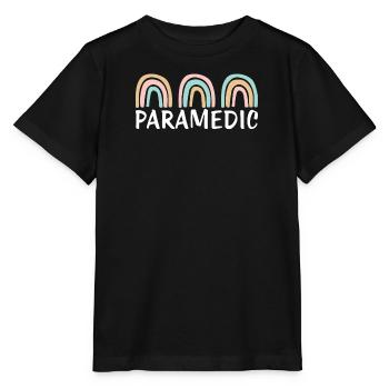 Parapente Parapente Parachute Parachute Para - T-shirt bio MINI CREATOR Stanley/Stella Enfant - noir - Devant - Mikhail (115cm)