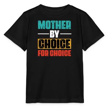 Mère pour le choix par choix - T-shirt bio MINI CREATOR Stanley/Stella Enfant - noir - Devant - Mikhail (115cm)