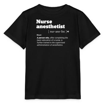 essen Anästhesist wiederholen schlaflabor - Stanley/Stella Kinder T-Shirt MINI CREATOR  - Schwarz - Vorne - Mikhail (115cm)