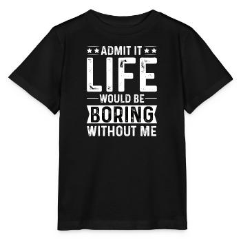 Funny Spurch Birthday Holiday Party - Stanley/Stella MINI CREATOR Kids’ T-Shirt - black - Front - Mikhail (115cm)