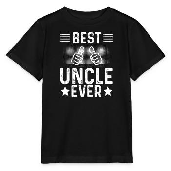 Meilleur oncle Bad Influence Cadeau de famille - T-shirt bio MINI CREATOR Stanley/Stella Enfant - noir - Devant - Mikhail (115cm)