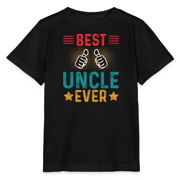 Meilleur oncle Bad Influence Cadeau de famille - T-shirt bio MINI CREATOR Stanley/Stella Enfant - noir - Devant - Mikhail (115cm)
