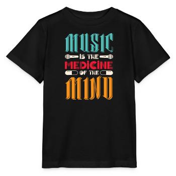 Vinyl Musiker Retro Musik Vinyl Vintage Musizieren - Stanley/Stella Kinder T-Shirt MINI CREATOR  - Schwarz - Vorne - Mikhail (115cm)