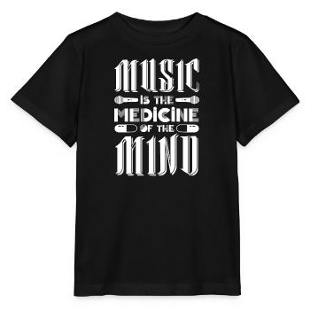 Vinyl Musiker Retro Musik Vinyl Vintage Musizieren - Stanley/Stella Kinder T-Shirt MINI CREATOR  - Schwarz - Vorne - Mikhail (115cm)